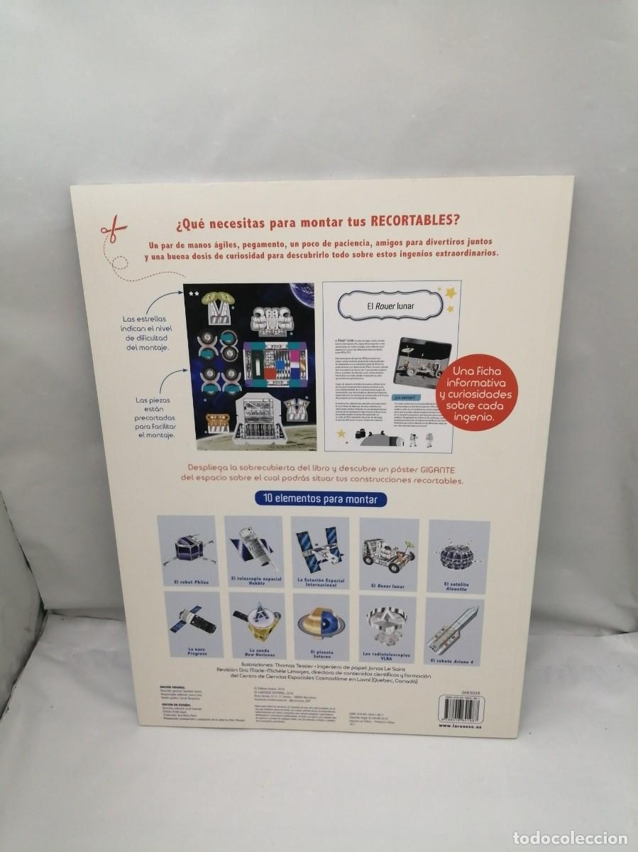 Libros de segunda mano: Recortables del espacio: 10 elementos para montar (NO Incluye P&oacute;ster) - Foto 2