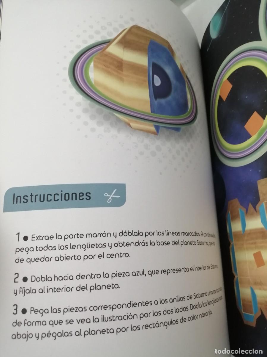 Libros de segunda mano: Recortables del espacio: 10 elementos para montar (NO Incluye P&oacute;ster) - Foto 3