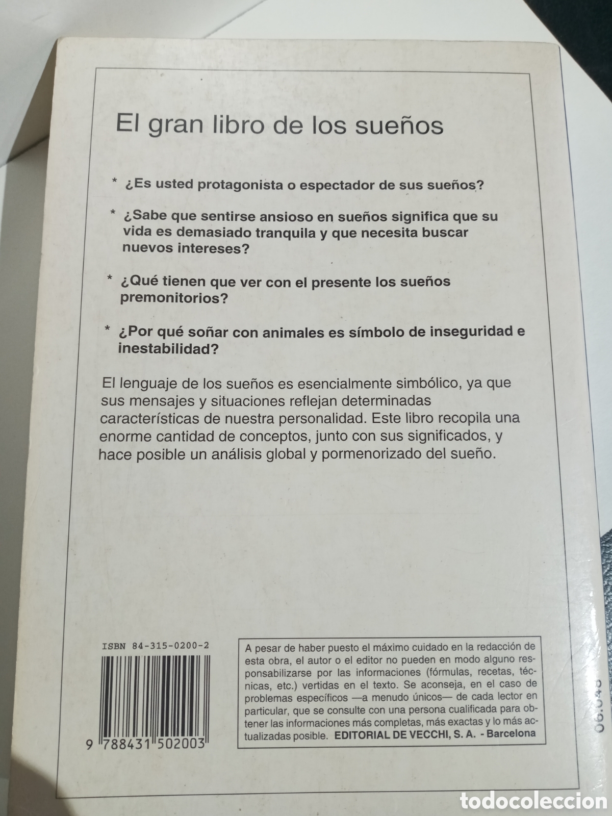 Libros de segunda mano: EL GRAN LIBRO DE LOS SUE&Ntilde;OS - Foto 4