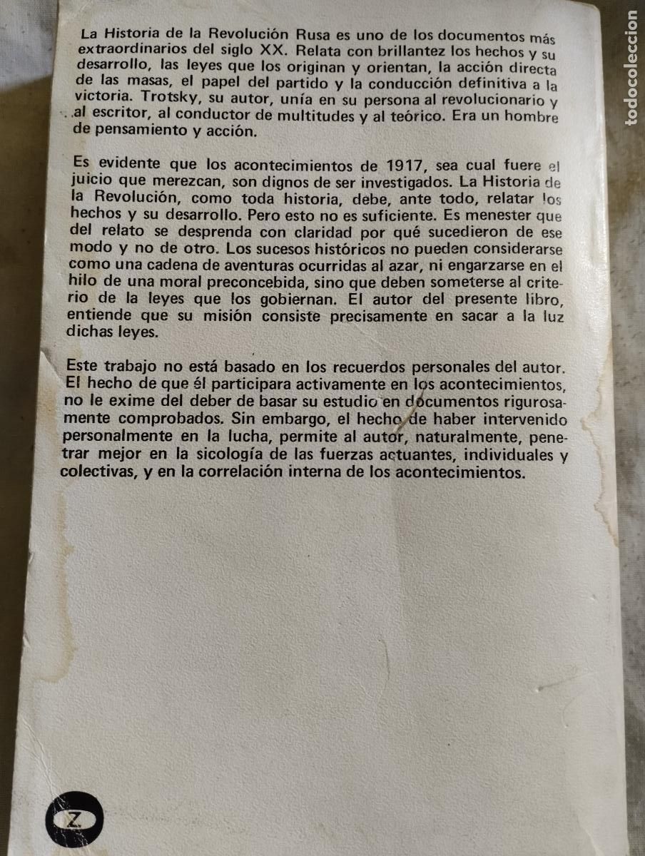 Libros de segunda mano: HISTORIA DE LA REVOLUCION RUSA TROTSKY - Foto 2
