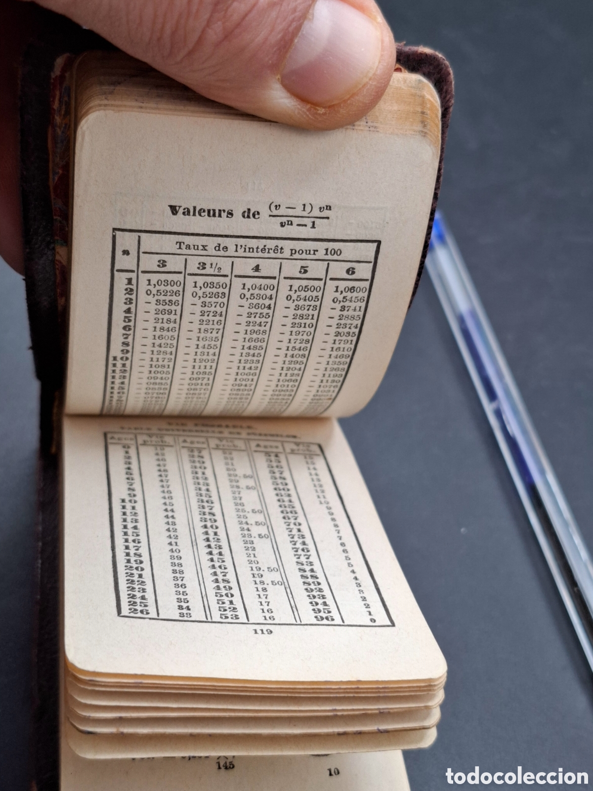 Libros de segunda mano: Libro miniatura en franc&eacute;s memorial technique universel. Par&iacute;s 1905. - Foto 9