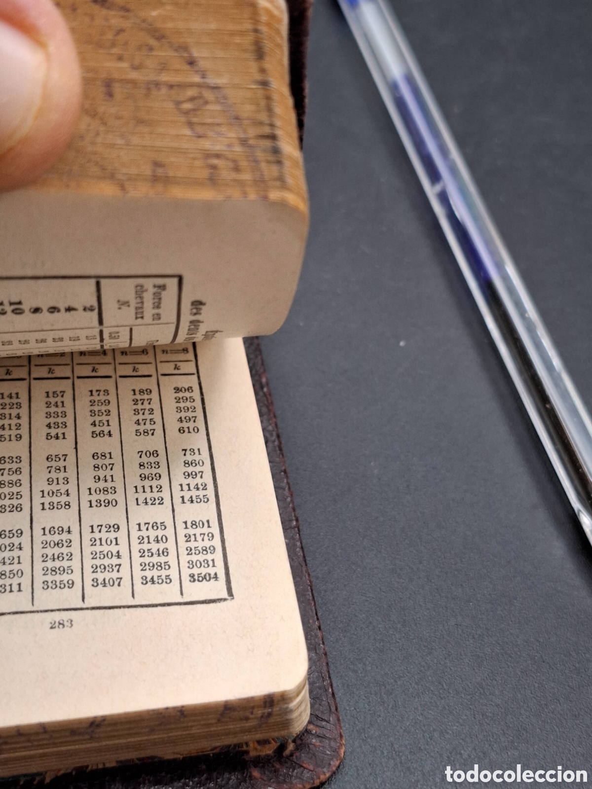 Libros de segunda mano: Libro miniatura en franc&eacute;s memorial technique universel. Par&iacute;s 1905. - Foto 10