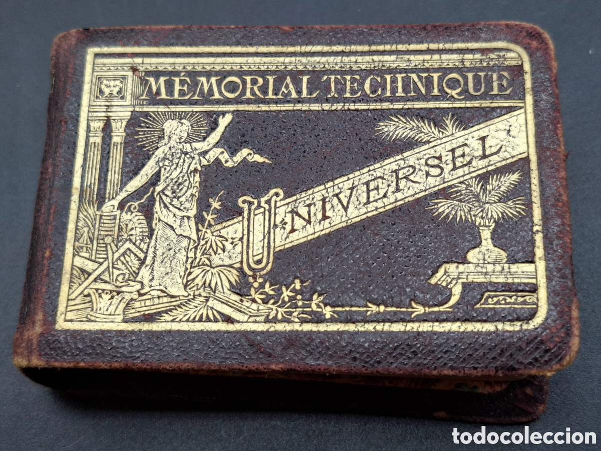Libros de segunda mano: Libro miniatura en franc&eacute;s memorial technique universel. Par&iacute;s 1905. - Foto 1
