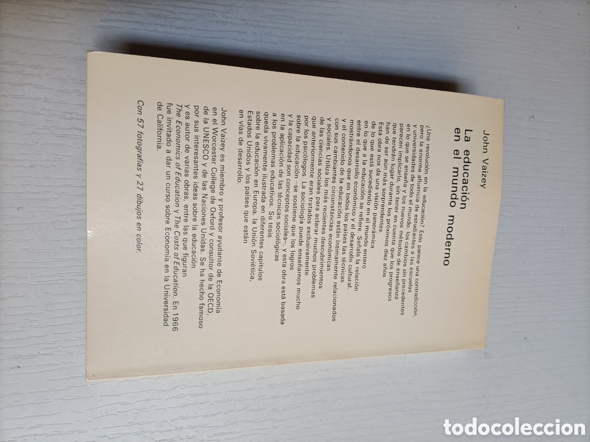 Libros de segunda mano: La educaci&oacute;n en el mundo moderno. John Vaizey - Foto 5