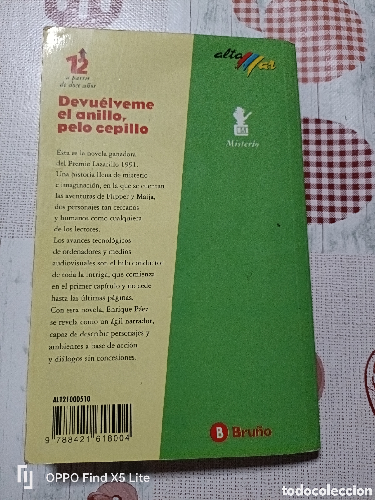 Libros de segunda mano: Libro Devu&eacute;lveme el Anillo, pelo cepillo -Enrique P&aacute;ez- Ed. Bru&ntilde;o - Foto 3