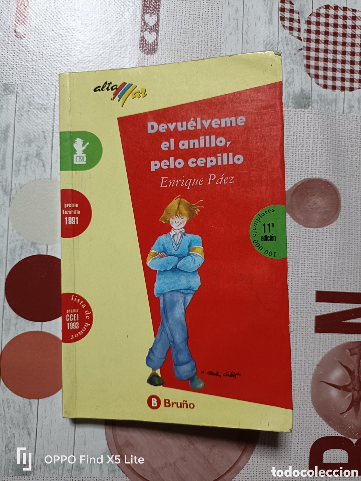 Libros de segunda mano: Libro Devu&eacute;lveme el Anillo, pelo cepillo -Enrique P&aacute;ez- Ed. Bru&ntilde;o - Foto 1