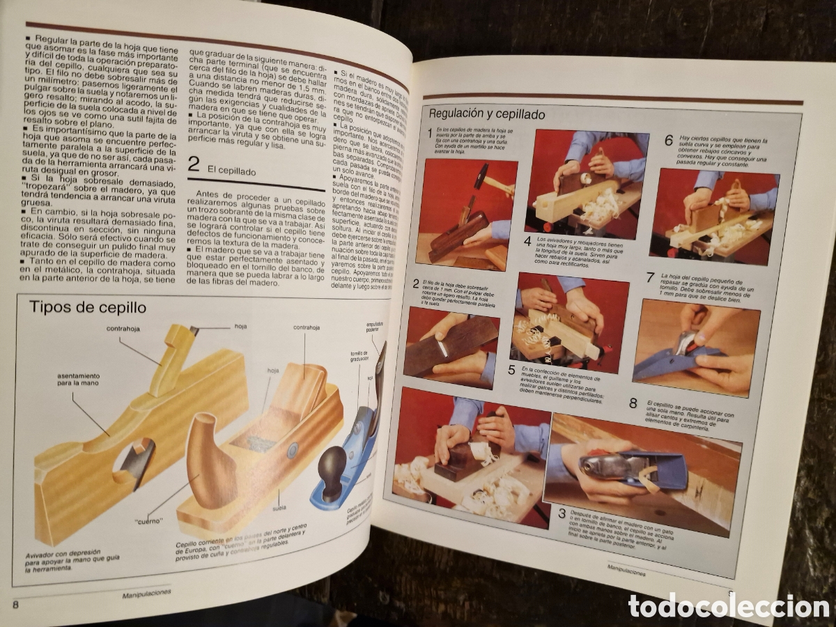 Libros de segunda mano: BRICOLAJE PR&Aacute;CTICO, MANIPULACIONES, MATERIALES Y HERRAMIENTAS. T.3. Planeta - Foto 2