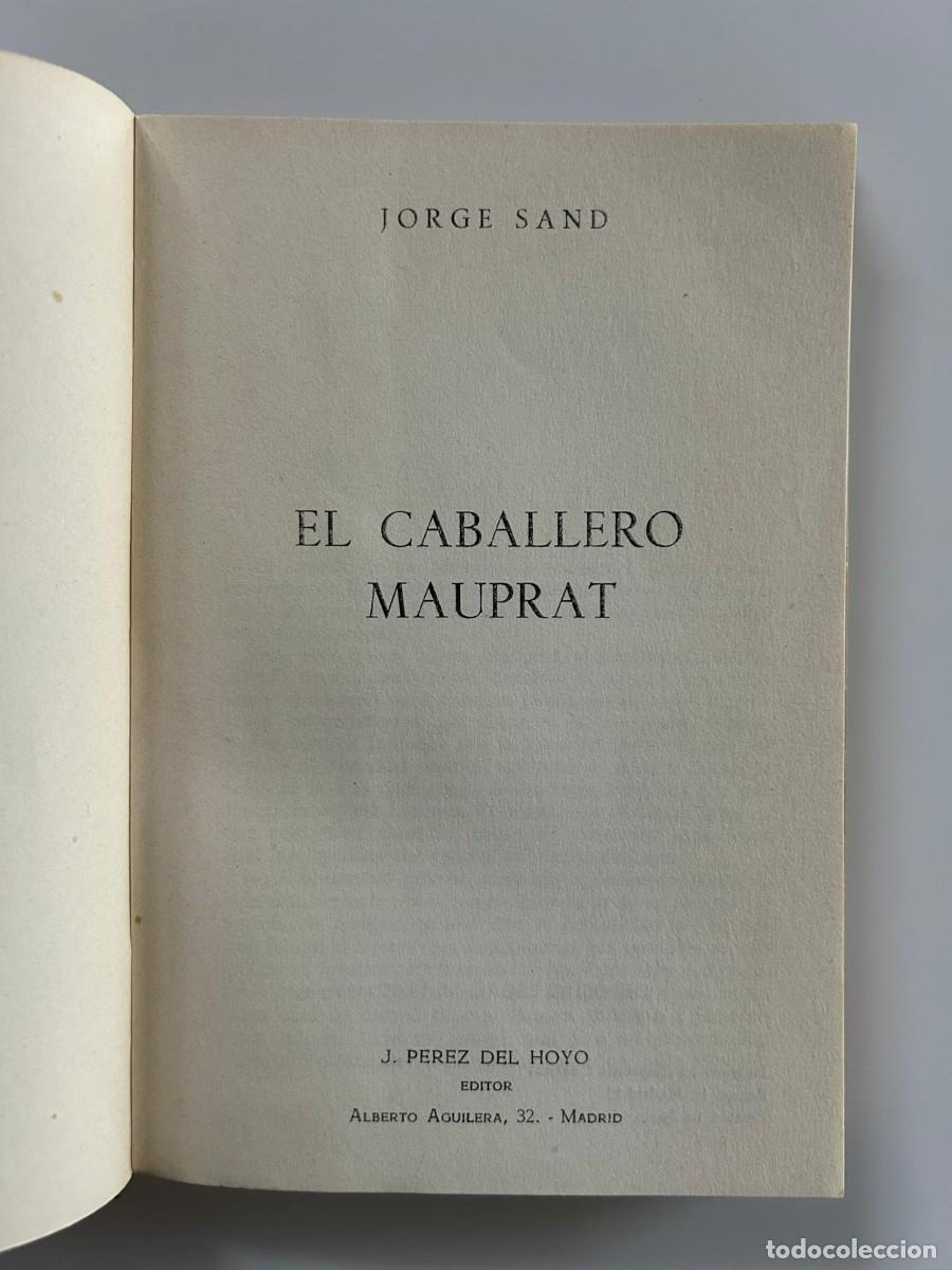 Libros de segunda mano: EL CABALLERO MAUPRAT. JORGE SAND - Foto 5