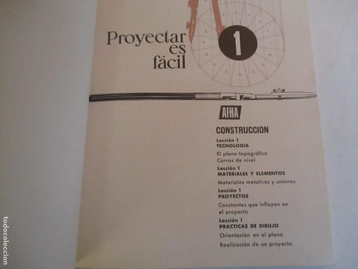 Libros de segunda mano: Proyectar es f&aacute;cil Construcci&oacute;n ( 3 Tomos) W33150 - Foto 2