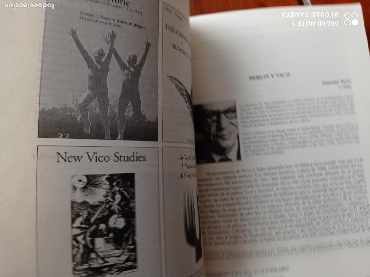 Libros de segunda mano: CUADERNOS SOBRE VICO. NUM. 11 Y 12. SEVILLA. 505 PP. - Foto 4
