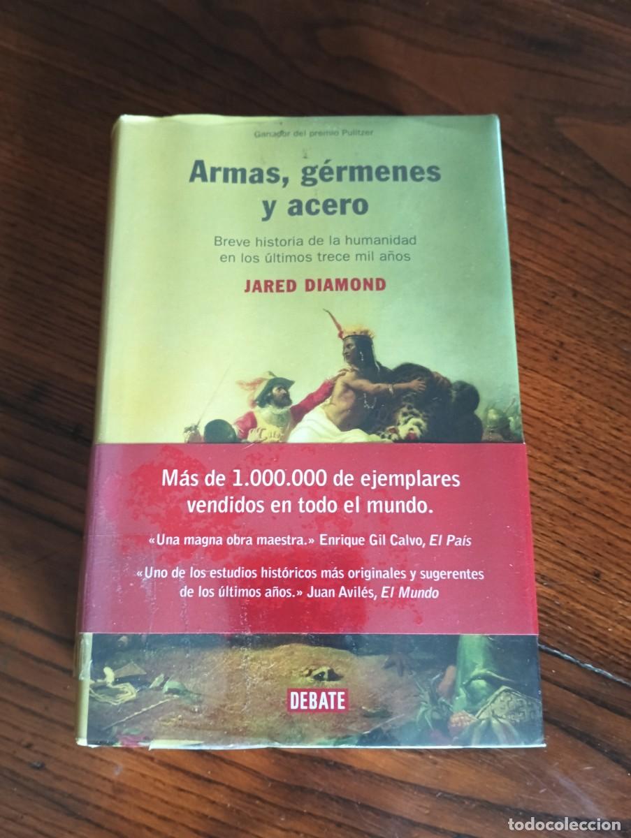 Libros de segunda mano: ARMAS, GERMENES Y ACERO.-JARED DIAMOND. - Foto 1