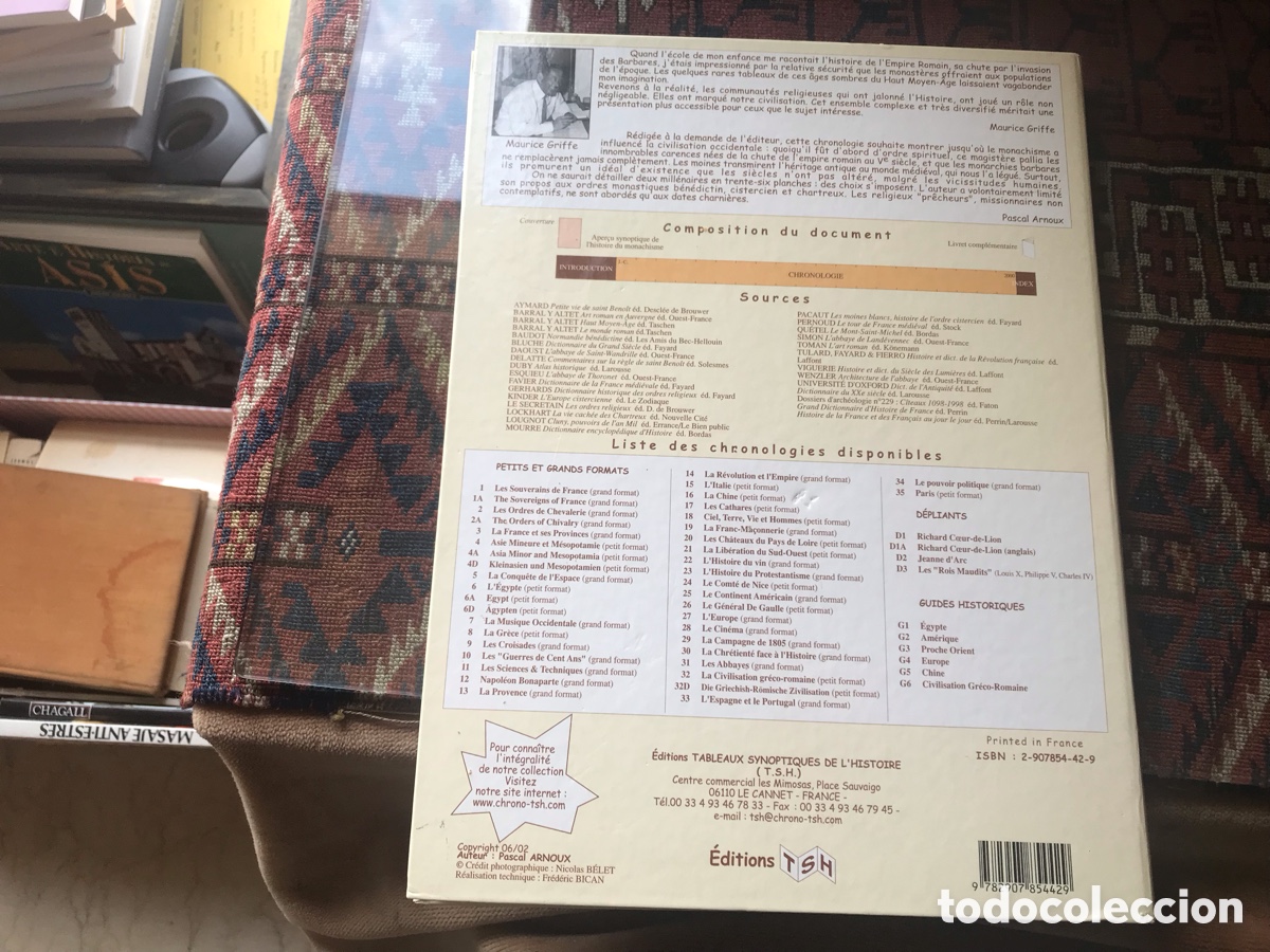 Libros de segunda mano: Abbayes et Monast&egrave;res. Les Chronologies de Maurice Griffe - Foto 3