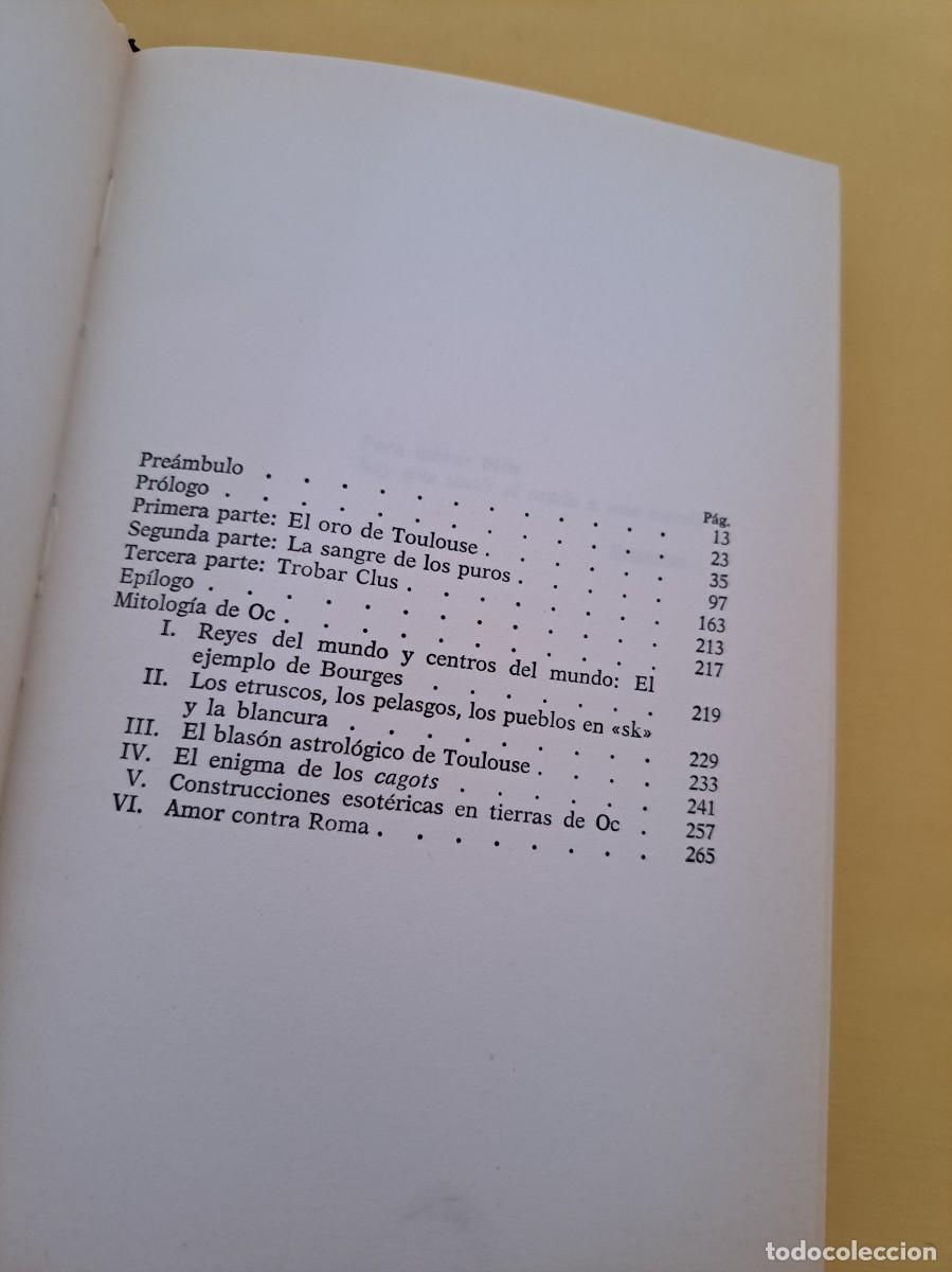 Libros de segunda mano: GERARD DE SEDE - EL TESORO C&Aacute;TARO - PLAZA & JANES 1975 - Foto 4