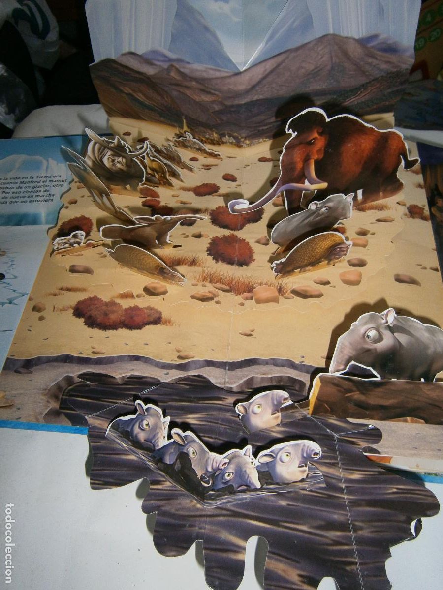Libros de segunda mano: EL MUNDO DE ICE AGE - TRIDIMENCIONAL - Foto 2
