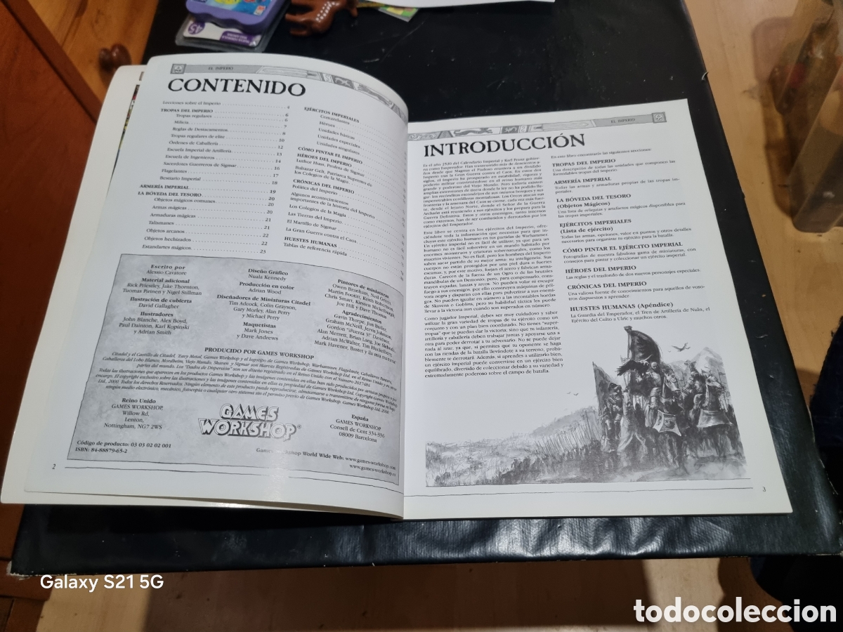 Libros de segunda mano: WARHARMMER EL IMPERIO 2000 - Foto 3