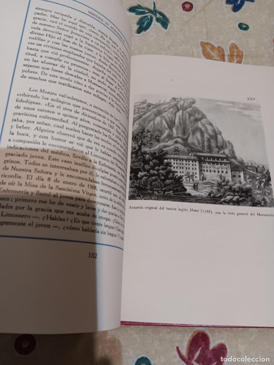Libros de segunda mano: Historia de Montserrat A.M.Albareda dedicado - Foto 8