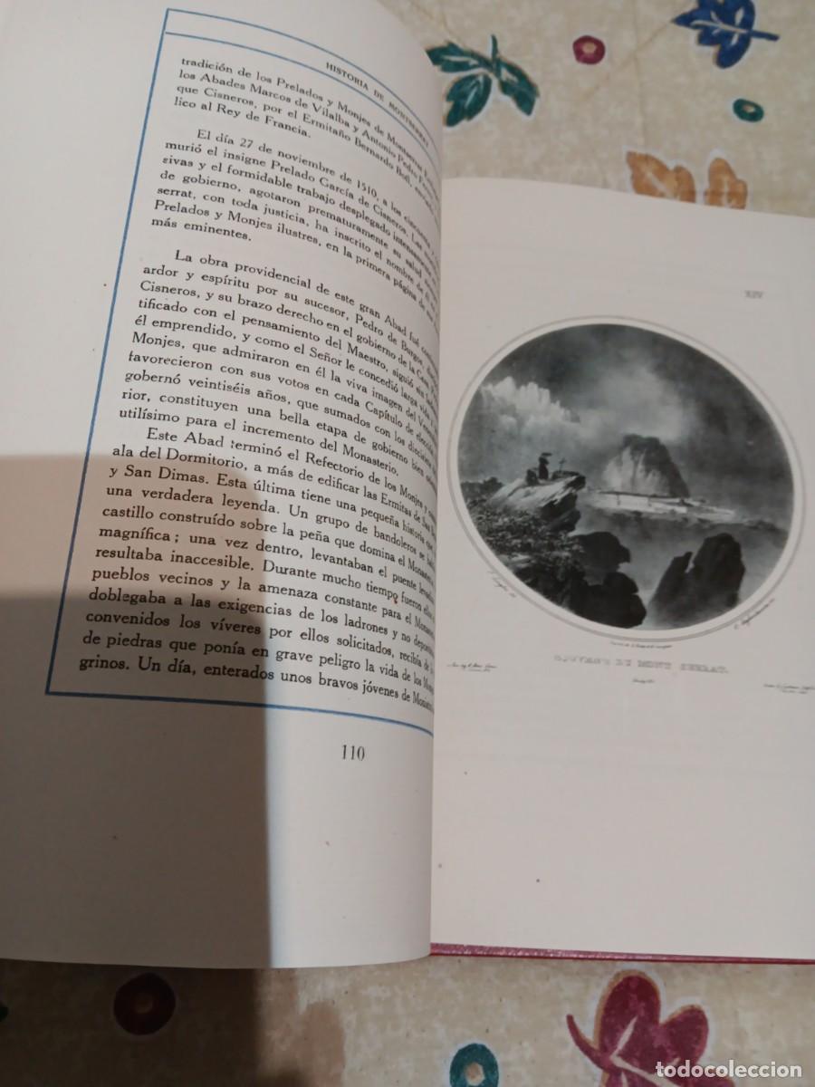 Libros de segunda mano: Historia de Montserrat A.M.Albareda dedicado - Foto 10