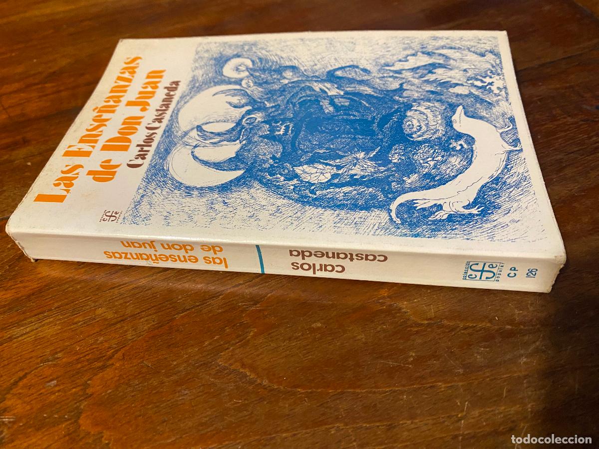 Libros de segunda mano: LAS ENSE&Ntilde;ANZAS DE DON JUAN. CARLOS CASTANEDA, DEDICATORIA DE AUTOR - Foto 1