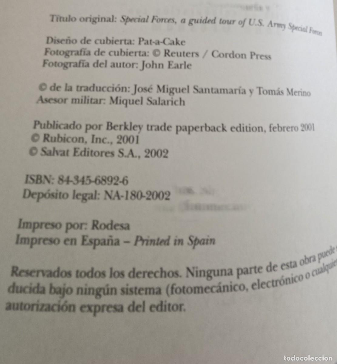 Libros de segunda mano: Fuerzas especiales de Tom Clancy (2002) edit. Salvat - Foto 3
