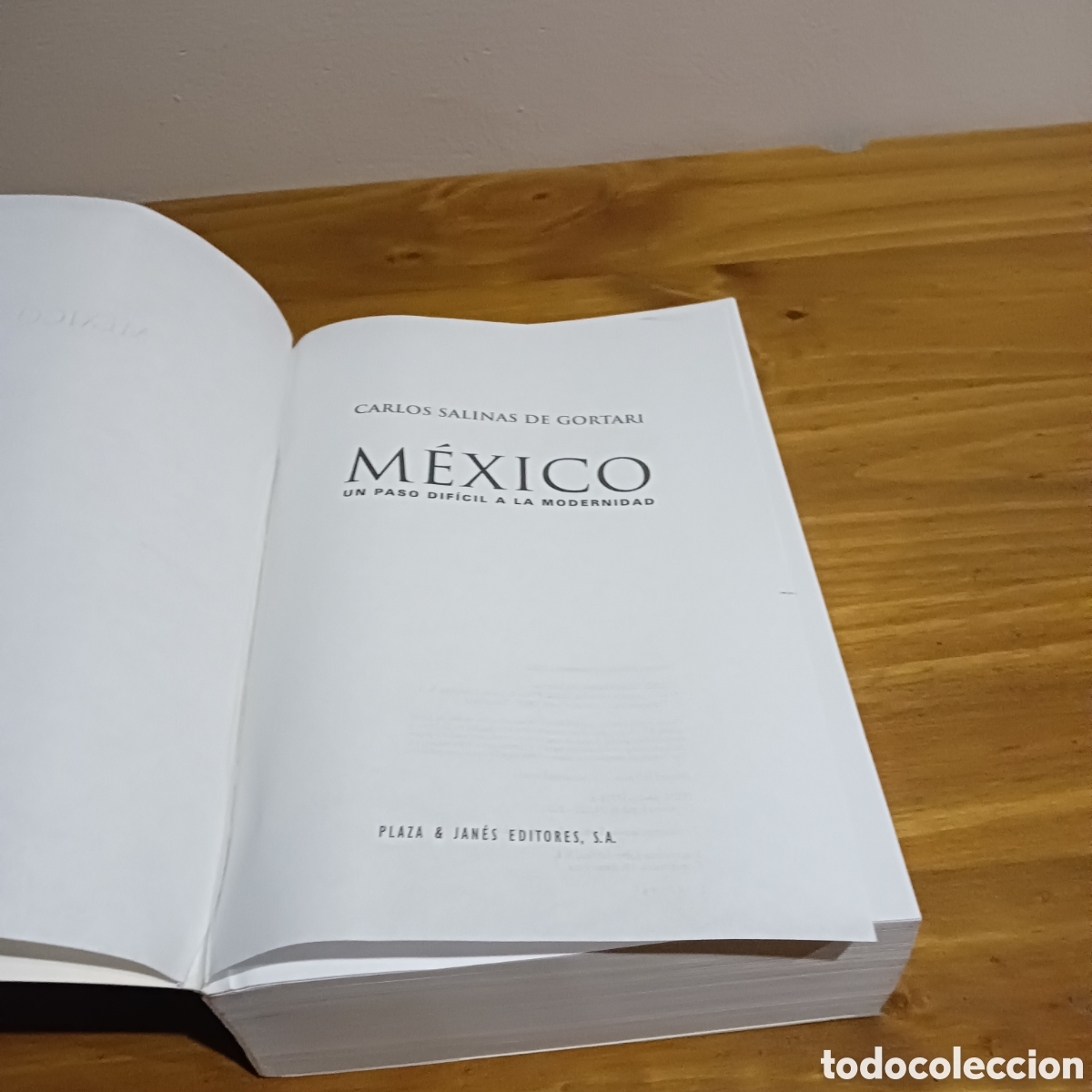 Libros de segunda mano: M&eacute;xico. Carlos Salinas de Gortari. - Foto 2