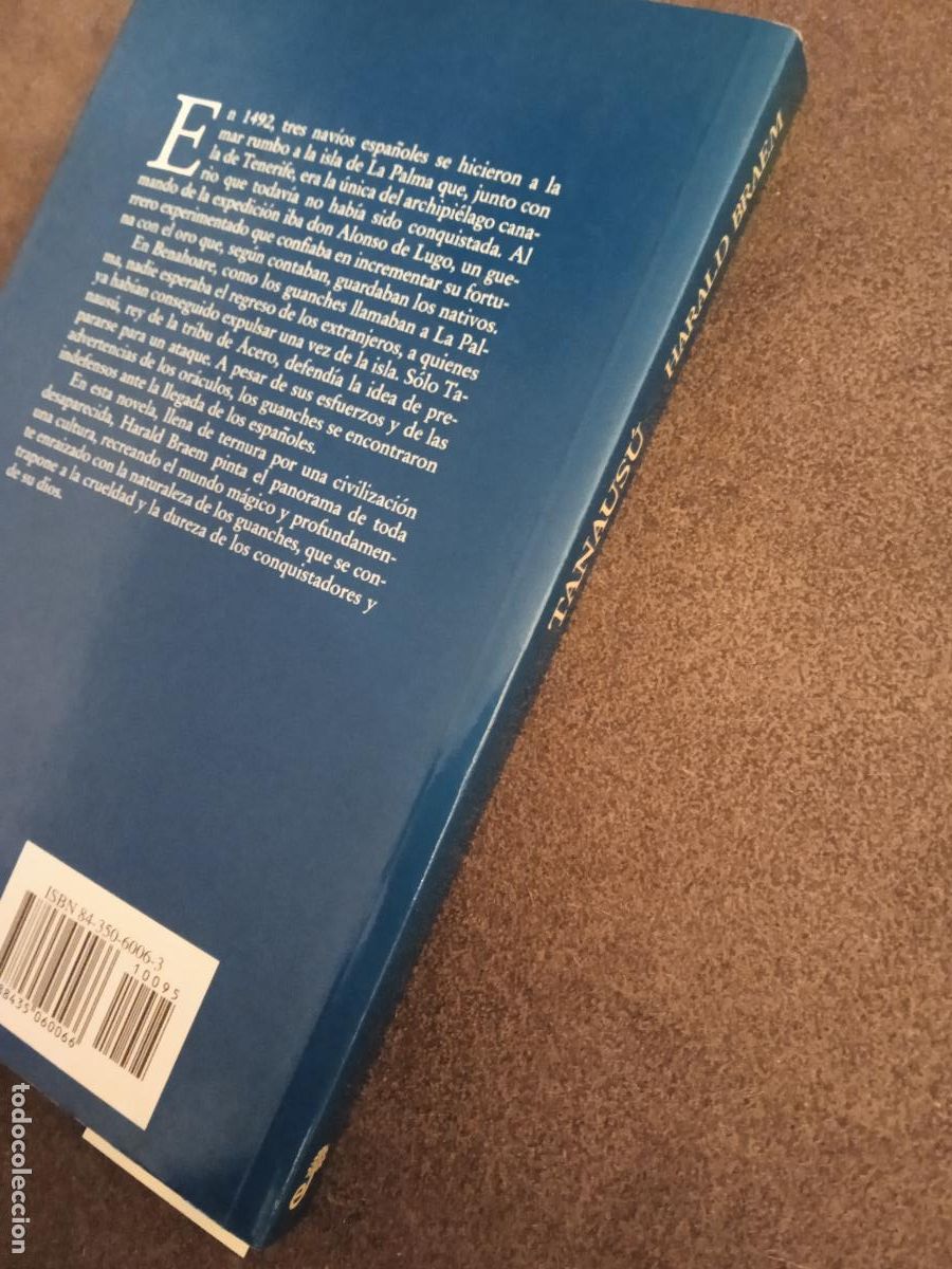 Libros de segunda mano: TANAUSU. EL ULTIMO REY DE LOS GUANCHES. HARALD BRAEM. EDHASA - Foto 9