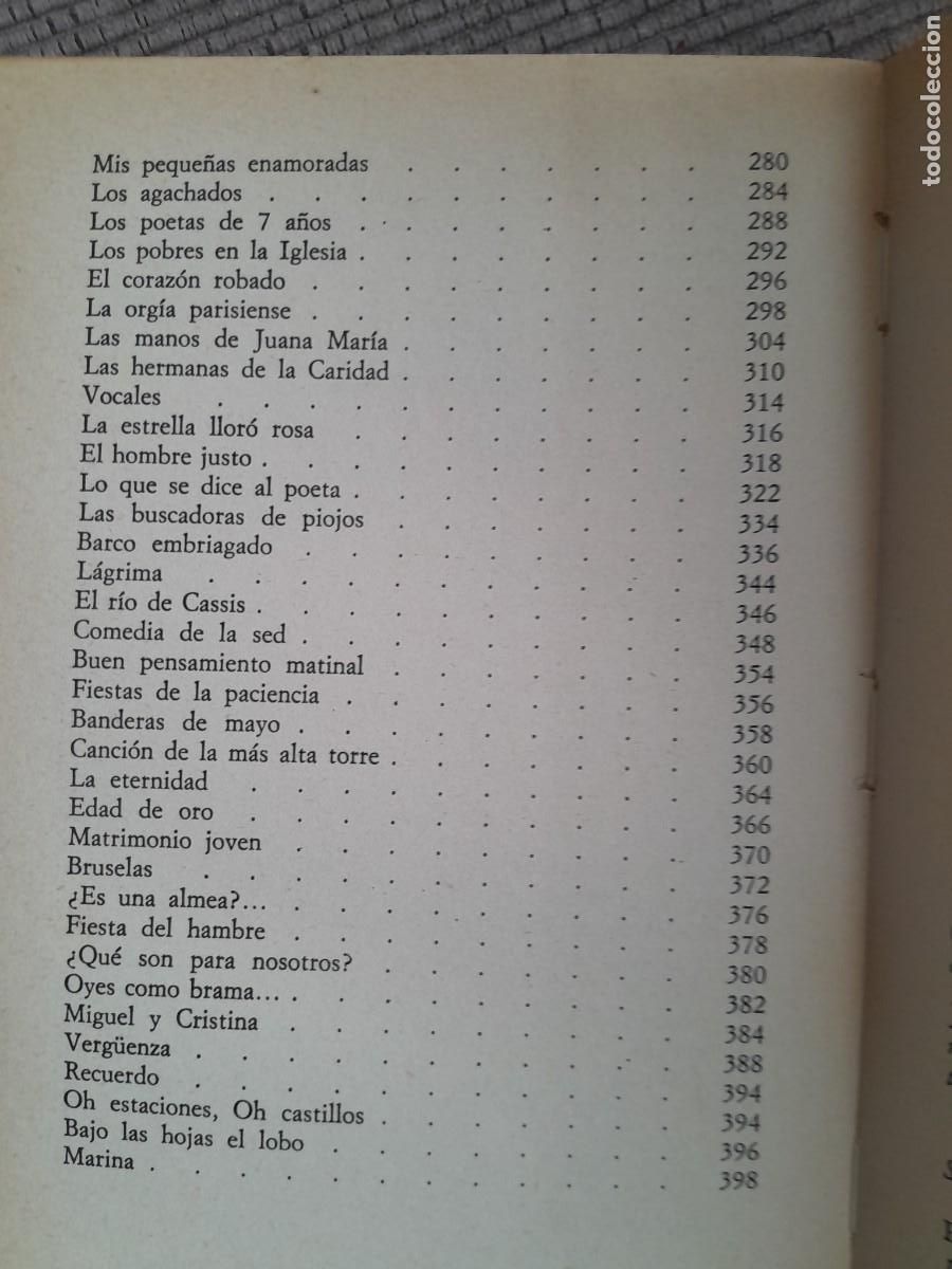 Libros de segunda mano: RIMBAUD OBRA COMPLETA. PROSA Y VERSO EDICION BILING&Uuml;E. EDICIONES 29, 1977. - Foto 7