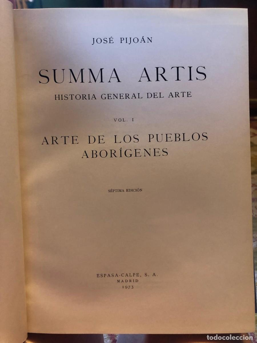 Libros de segunda mano: Summa Artis, vol&uacute;menes 1 a 48 - Foto 2