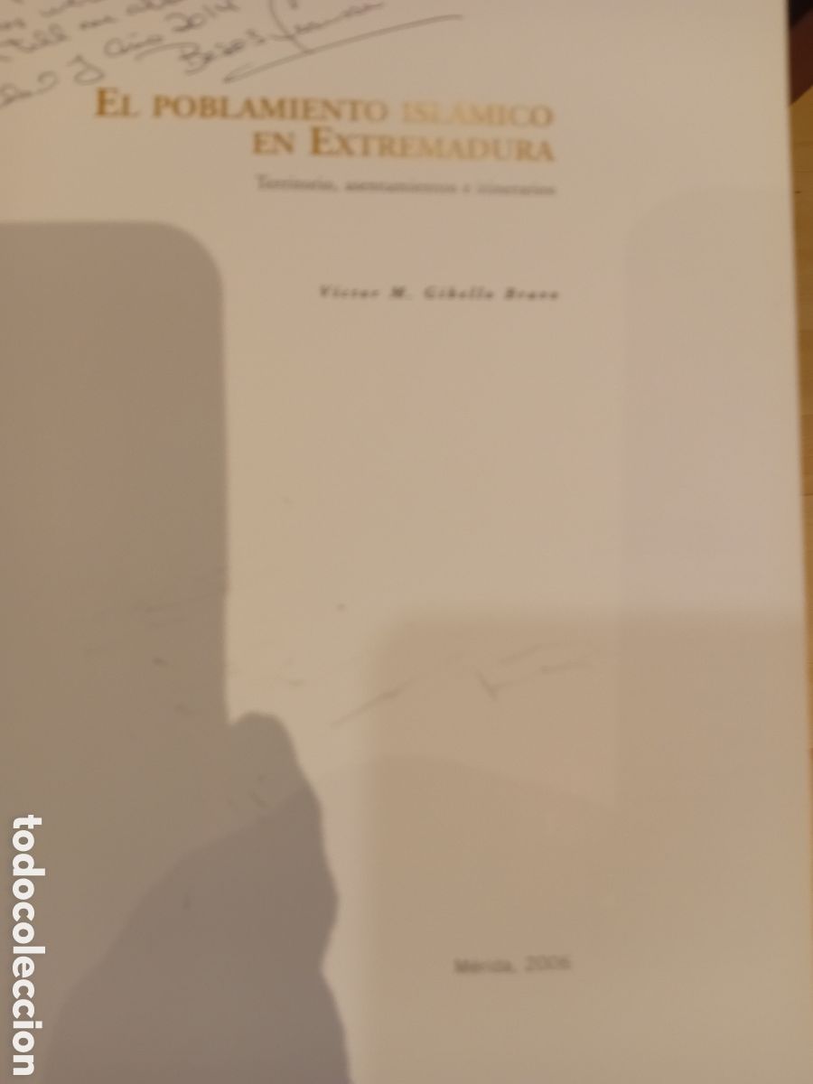 Libros de segunda mano: EL POBLAMIENTO ISLAMICO EN EXTREMADURA - Foto 3