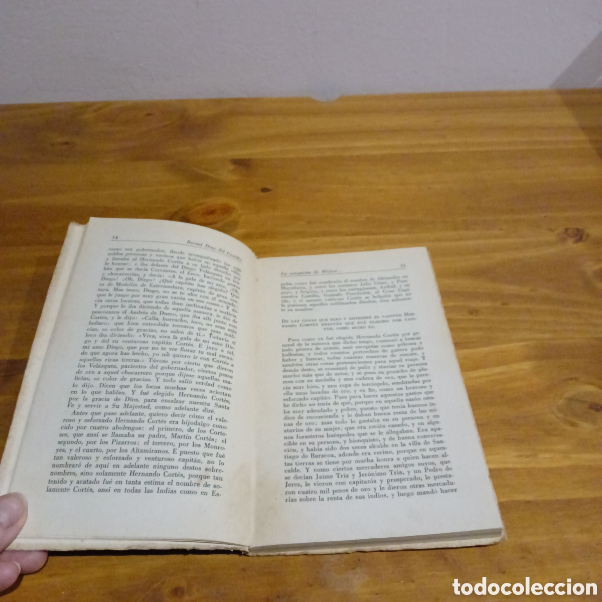 Libros de segunda mano: La conquista de M&eacute;jico. B. Diaz del Castillo. - Foto 3