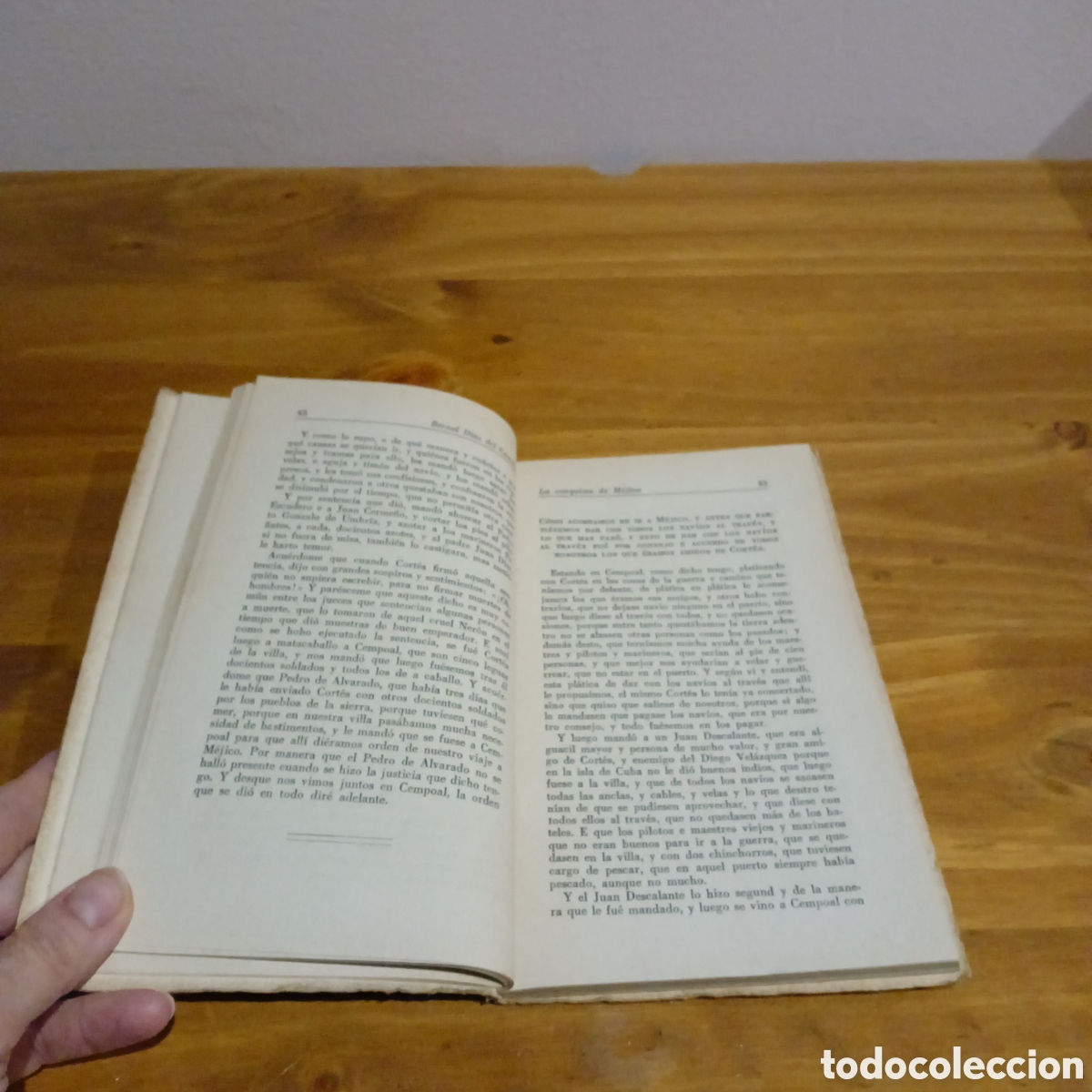 Libros de segunda mano: La conquista de M&eacute;jico. B. Diaz del Castillo. - Foto 5