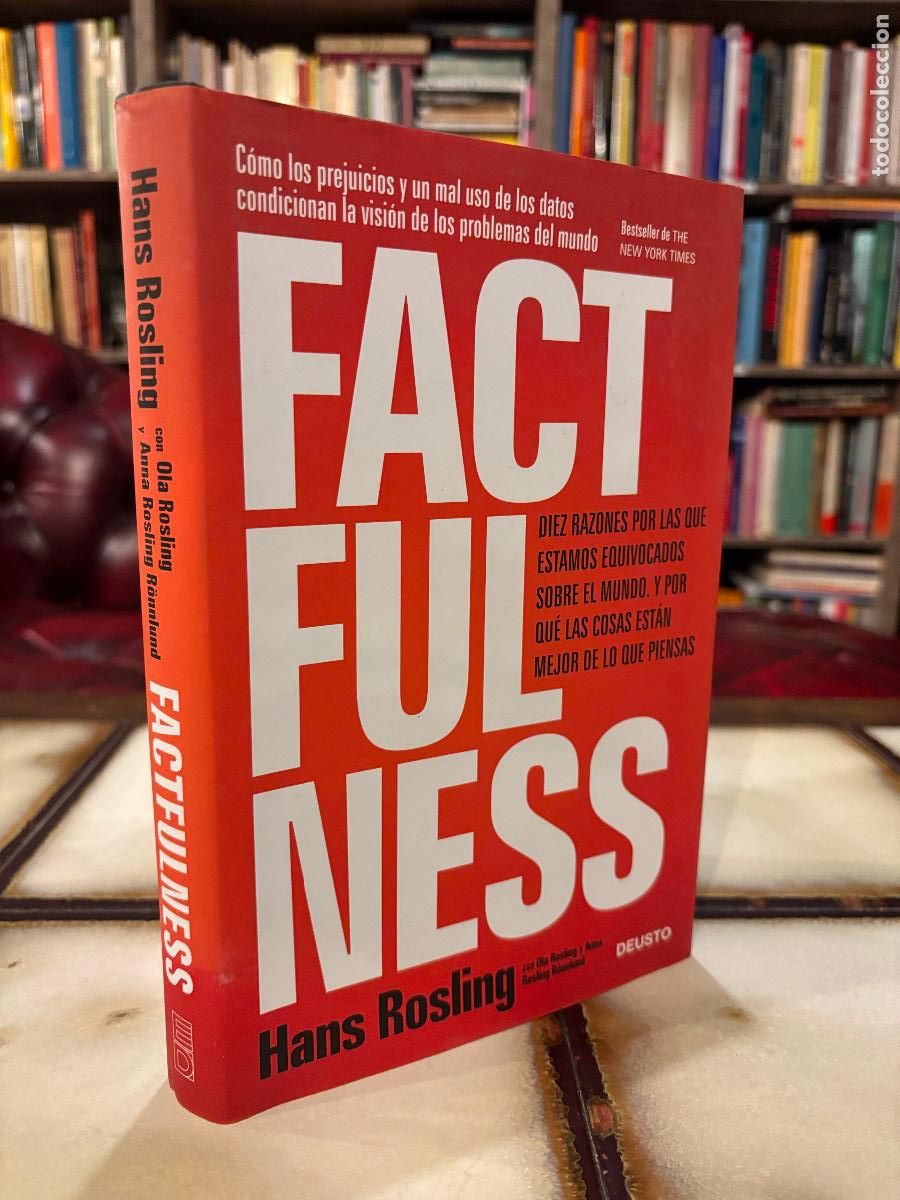 Libros de segunda mano: Factfulness. Hans Rosling. - Foto 3