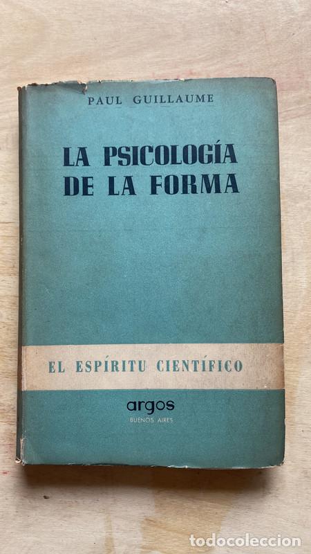 Libros de segunda mano: La psicologia de la forma - Guillaume Paul - Foto 1