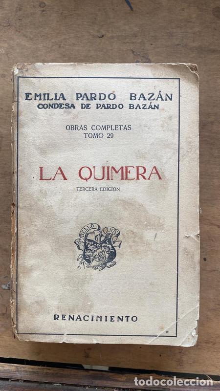 Libros de segunda mano: La Quimera - Pardo Bazan Emilia - Foto 1