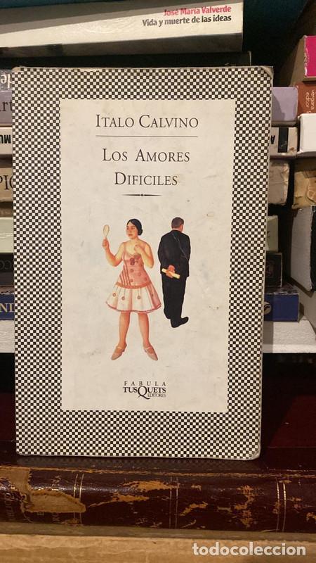 Libros de segunda mano: Los amores dificiles - Calvino Italo - Foto 1