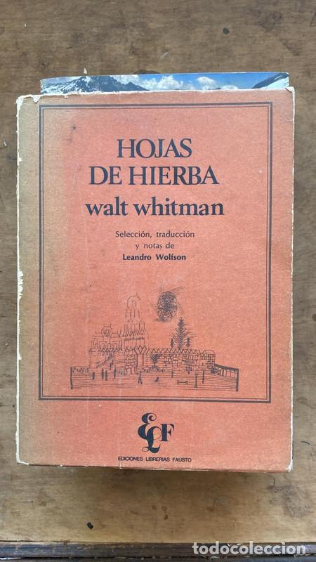Libros de segunda mano: Hojas de hierba - Walt Whitman - Foto 1