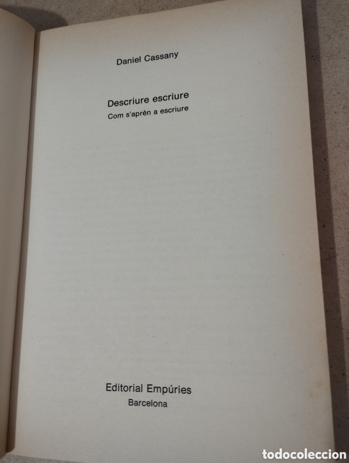 Libros de segunda mano: DESCRIURE ESCRIURE (DANIEL CASSANY) - Foto 2