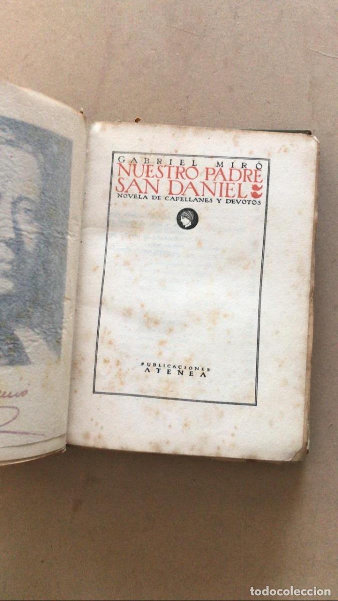 Libros de segunda mano: Nuestro Padre San Daniel - Gabriel Miro - Foto 1
