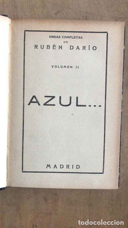 Libros de segunda mano: Azul - Dario. Ruben - Foto 1