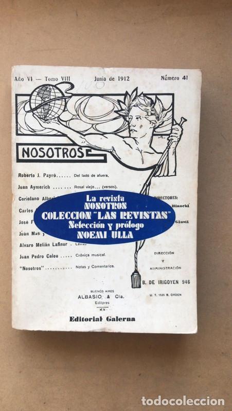 Libros de segunda mano: La revista nosotros. - Noem&iacute; Ulla - Foto 1