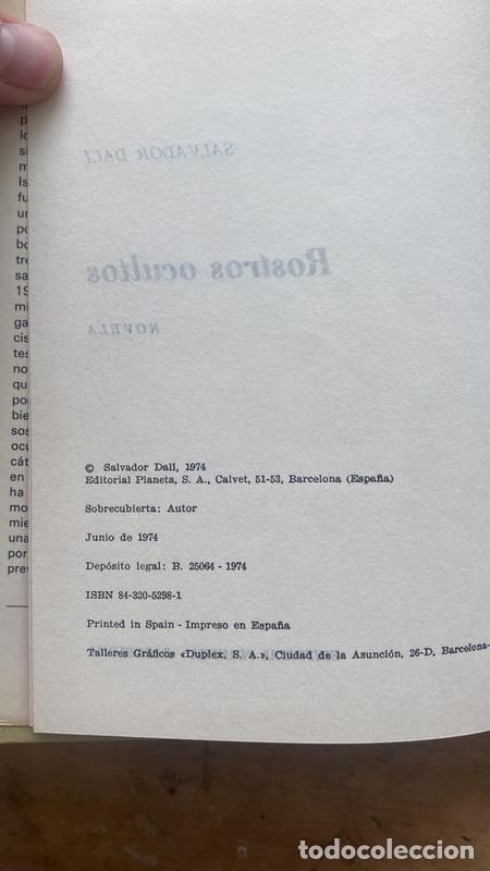 Libros de segunda mano: Rostros ocultos - Dal&iacute; Salvador - Foto 1