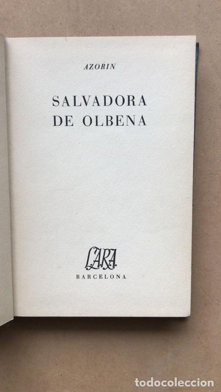 Libros de segunda mano: Salvadora de Olbena - Azorin - Foto 1