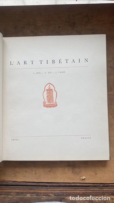 Libros de segunda mano: L&acute;Art Tibetain - Jisl; Sis; Vanis - Foto 1