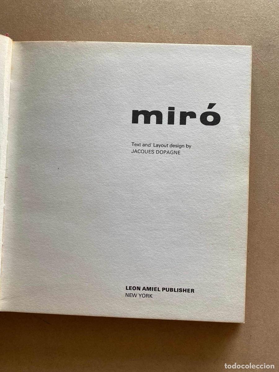 Libros de segunda mano: Miro - Dopagne Jacques - Foto 1