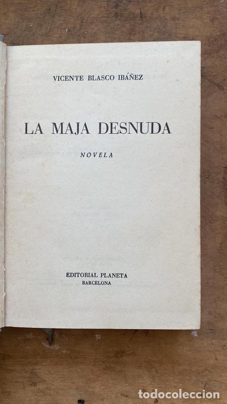 Libros de segunda mano: La Maja Desnuda - Blasco Iba&ntilde;ez. Vicente - Foto 1