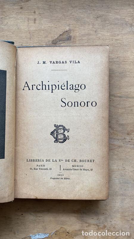 Libros de segunda mano: Archipielago sonoro - Vargas Vila - Foto 1
