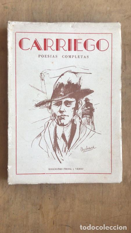 Libros de segunda mano: Poes&iacute;as completas - Carriego - Foto 1