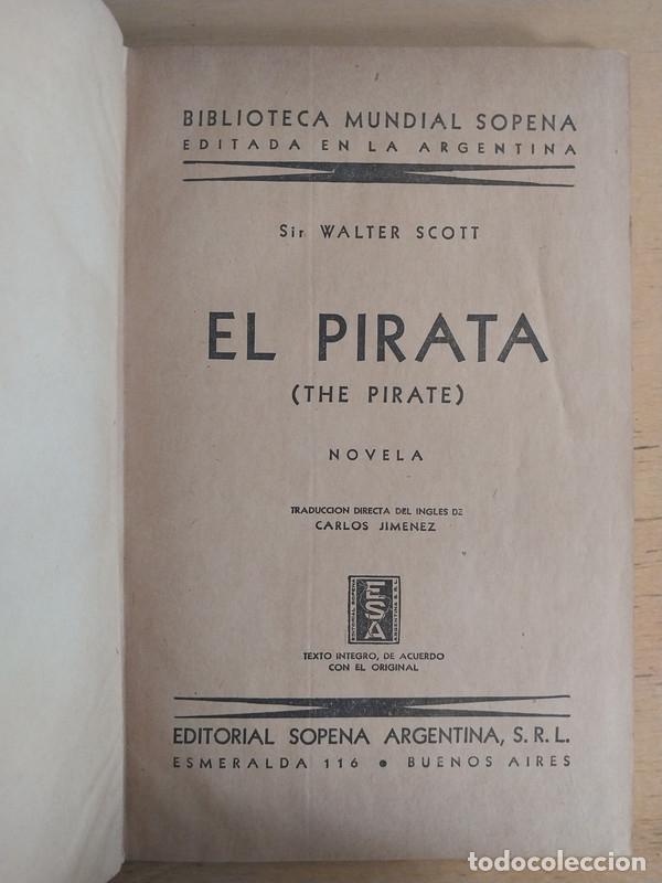 Libros de segunda mano: El pirata - Scott Walter - Foto 1