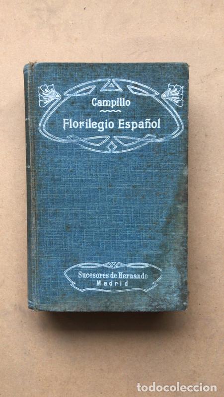 Libros de segunda mano: Florilegio espa&ntilde;ol - Campillo y Correa Narciso - Foto 1