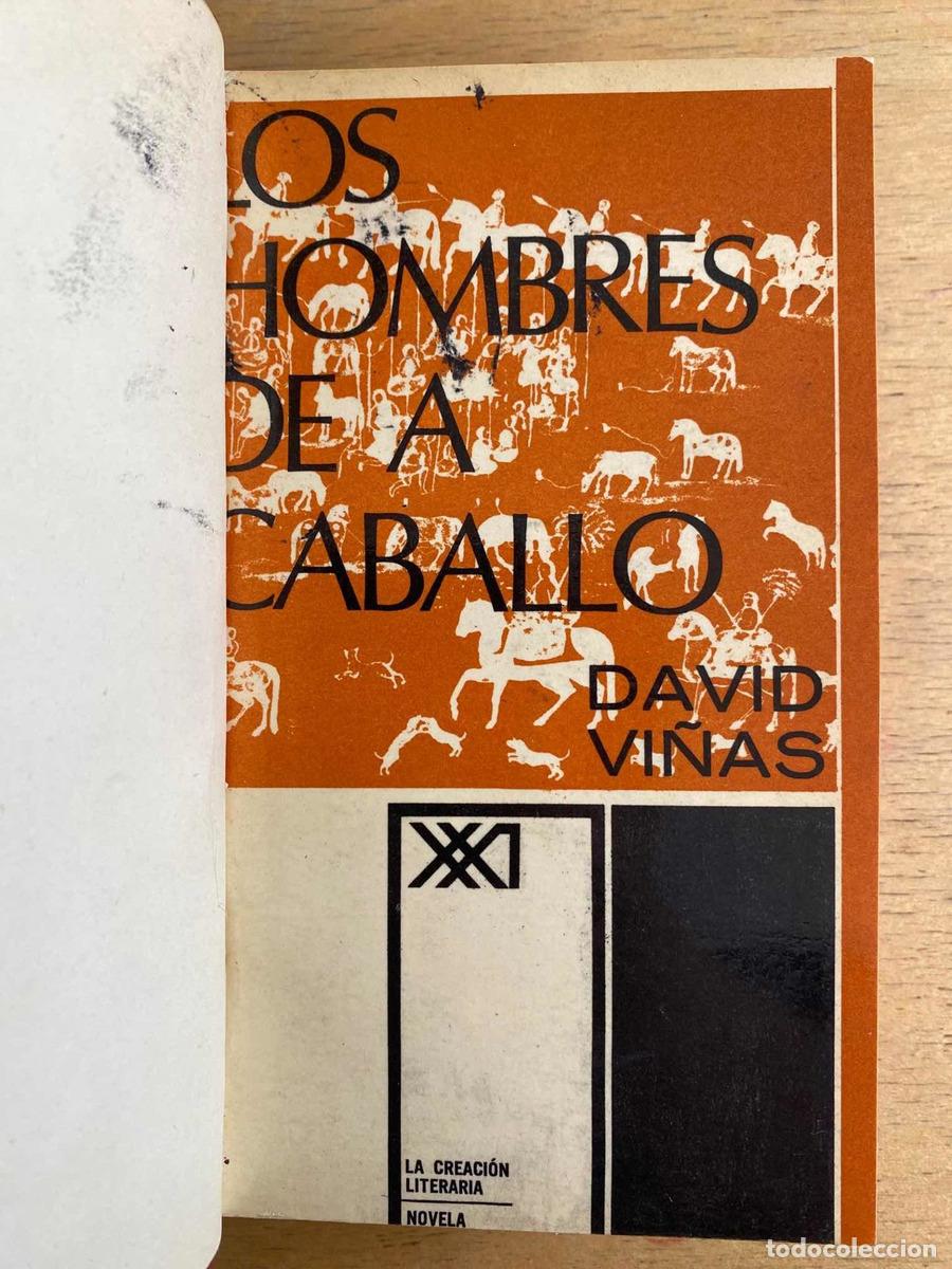 Libros de segunda mano: Los hombres de a Caballo - David Vi&ntilde;as - Foto 1