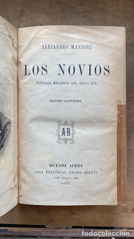 Libros de segunda mano: Los novios - Alejandro Manzoni - Foto 1